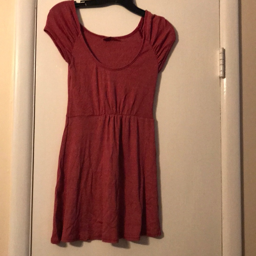 Pink Michael Stars Baby Doll Dress